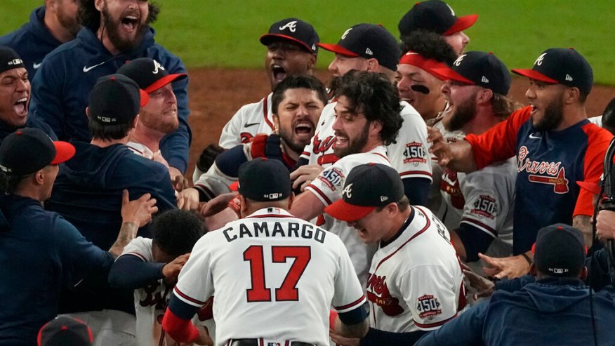 Braves' Jorge Soler starts World Series Game 1 with bang